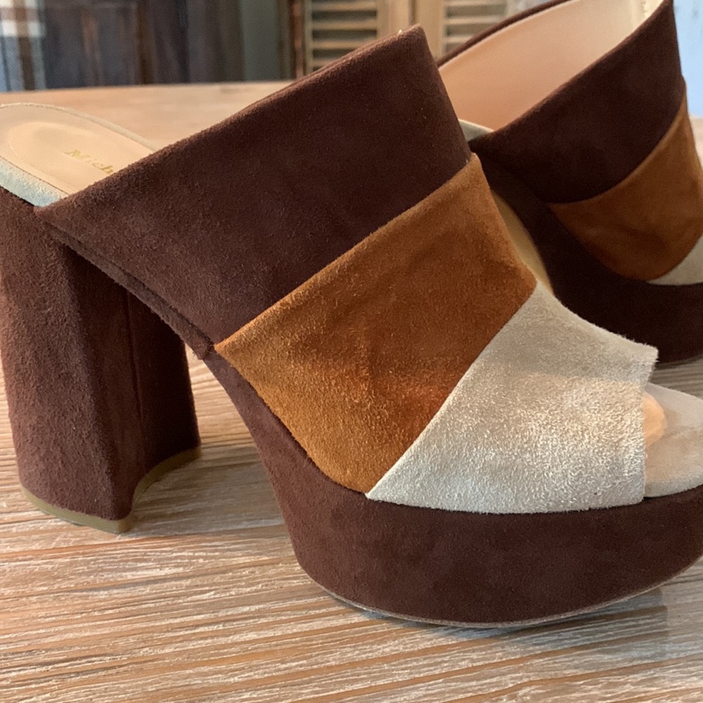 Michele Lopriore Suede Leather Platform